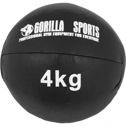Gorilla Sports Medicin Wall Ball 4 Kg -Træningsudstyr Butik 100783 00019 0009 P1