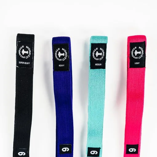 Billig-fitness.dk Yoga Stretch Band 4-Pack -Træningsudstyr Butik yoga stretch band front