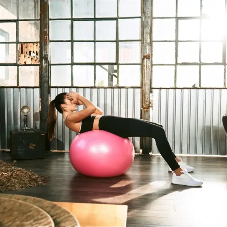 Gorilla Sports Træningsbold 65 Cm - (PINK) - Billede 2