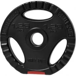 Gorilla Sports Vægtskive Grip Hård Plast 1,25 Kg (30 Mm)