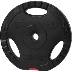 Gorilla Sports Vægtskive Grip Hård Plast 10 Kg (30 Mm)