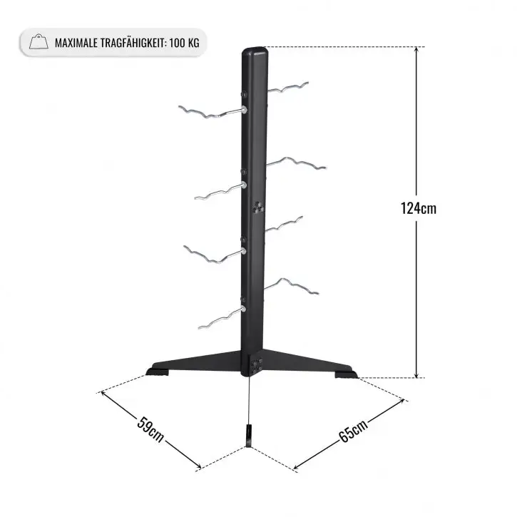 Gorilla Sports Stander Til Greb - Billede 3