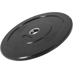Gorilla Sports Black Bumper Plate - 5 Kg (50 Mm)