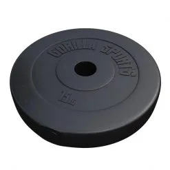 Gorilla Sports Vægtskive 15 Kg Basic (50 Mm)