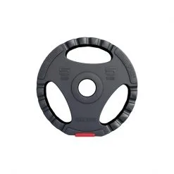 Gorilla Sports 50MM GREB Kunststof Vægtskiver (5 Kg)