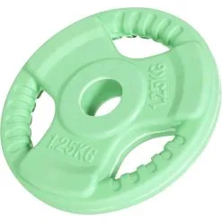 Gorilla Sports Gummi Vægtskive Med Greb 1,25 Kg (30 Mm)