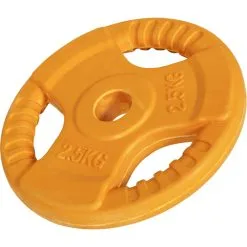 Gorilla Sports Gummi Vægtskive Med Greb 2,5 Kg (30 Mm)