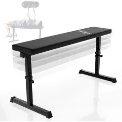 Physionics Justerbar Træningsbænk - Flad
