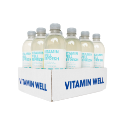 Billig-fitness.dk Vitamin Well Refresh - Lemonade/Kiwi (12x500ml)