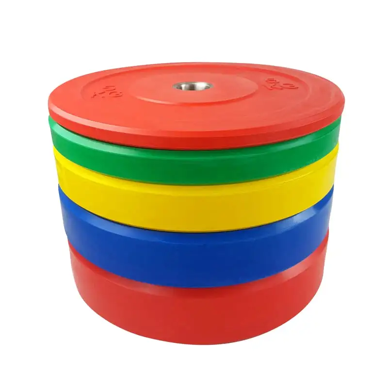 Wohlstand Grøn Bumper Plate - 10 Kg (50 Mm) - Billede 3