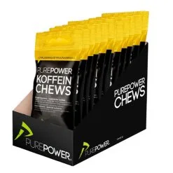 Billig-fitness.dk PurePower Koffein Chews - Citrus (12x40g)