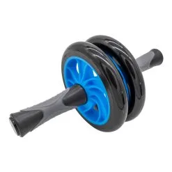 Billig-fitness.dk Mavehjul Med 2 Hjul - Blå
