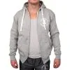 Billig-fitness.dk Hættetrøje Zipper Style - Nordic Strength (Grey)