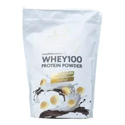 LinusPro Proteinpulver - Whey100 Mørk Chokolade & Banan (500 G)