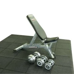 Mega-Fitness Fitnessgulv PRO (50x50x3 Cm)