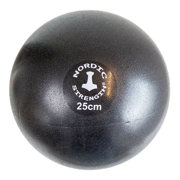 Jannik Pilatesbold 25 Cm (sort) - Nordic Strength