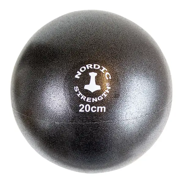 Jannik Pilatesbold 20 Cm (sort) - Nordic Strength
