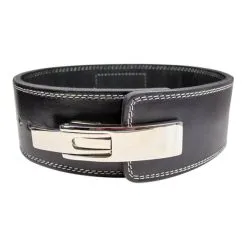 Billig-fitness.dk Powerlifter Bælte Med Pull-lever (Sort)