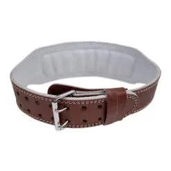 Billig-fitness.dk Træningsbælte I Mørkebrunt Læder - Nordic Strength