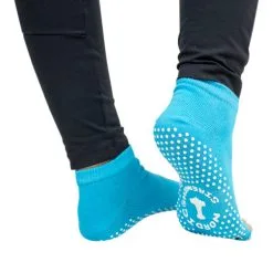 Billig-fitness.dk Yoga Strømper - Turkise (Onesize)