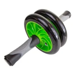 Billig-fitness.dk Mavehjul Med 2 Hjul - Grøn