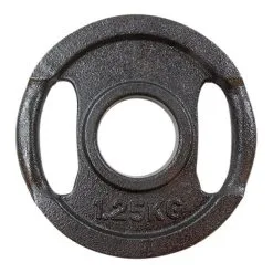Billig-fitness.dk Vægtskive Sort Metal (50 Mm) - 1,25 Kg