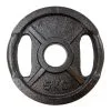 Billig-fitness.dk Vægtskive Sort Metal (50 Mm) - 5 Kg
