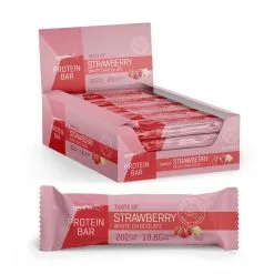 Billig-fitness.dk LinusPro Proteinbar - Strawberry White Chocolate (12 Stk)