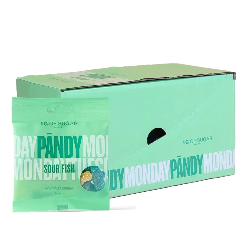 Billig-fitness.dk Pandy Candy - Sour Fish (50g) - Billede 2