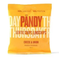Billig-fitness.dk Pandy Linsechips - Cheese & Onion
