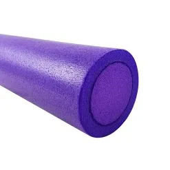 Gorilla Sports Foam Roller Glat - 90 Cm (LILLA)