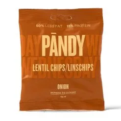Billig-fitness.dk Pandy Linsechips - Onion