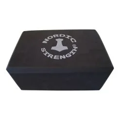Billig-fitness.dk Yoga Blok- Sort (10 Cm)