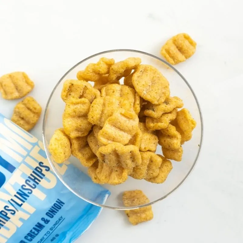 Billig-fitness.dk Pandy Linsechips - Sour Cream & Onion - Billede 2