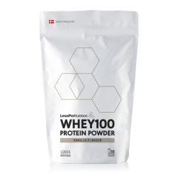 LinusPro Proteinpulver - Whey100 Med Vaniljesmag (1kg)
